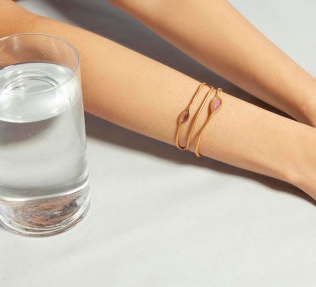 Blush Golden Bracelet - Image 2