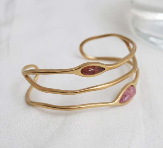 Blush Golden Bracelet - Image 3