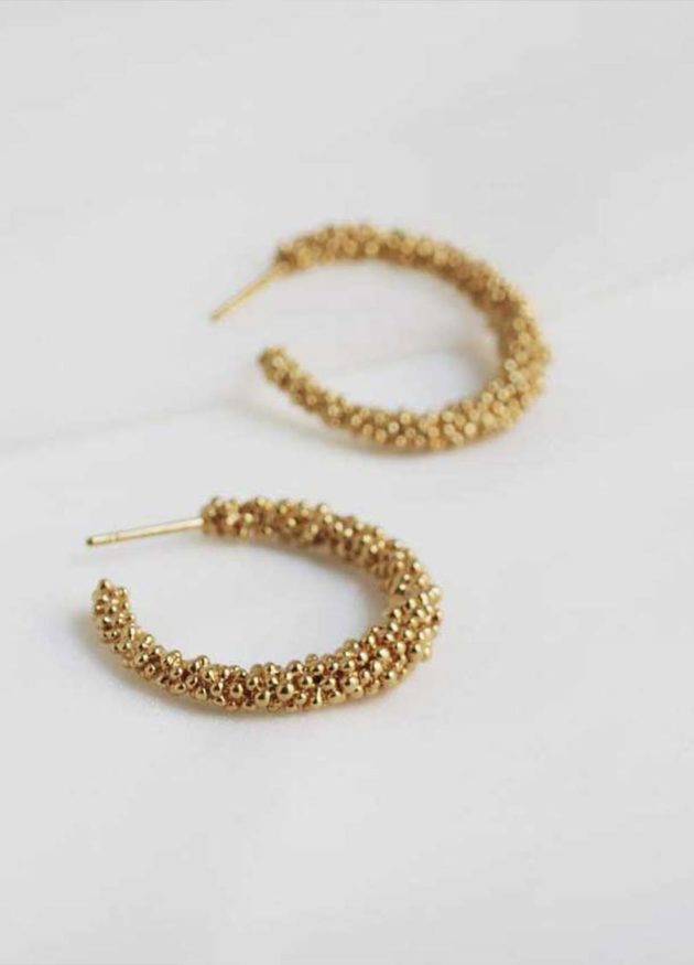 Esplendida Golden Earrings - Image 3